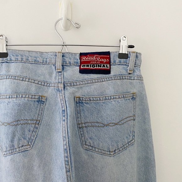 Road Rags Vintage 90s Straight Leg Jeans Size 9 - Picture 9 of 11